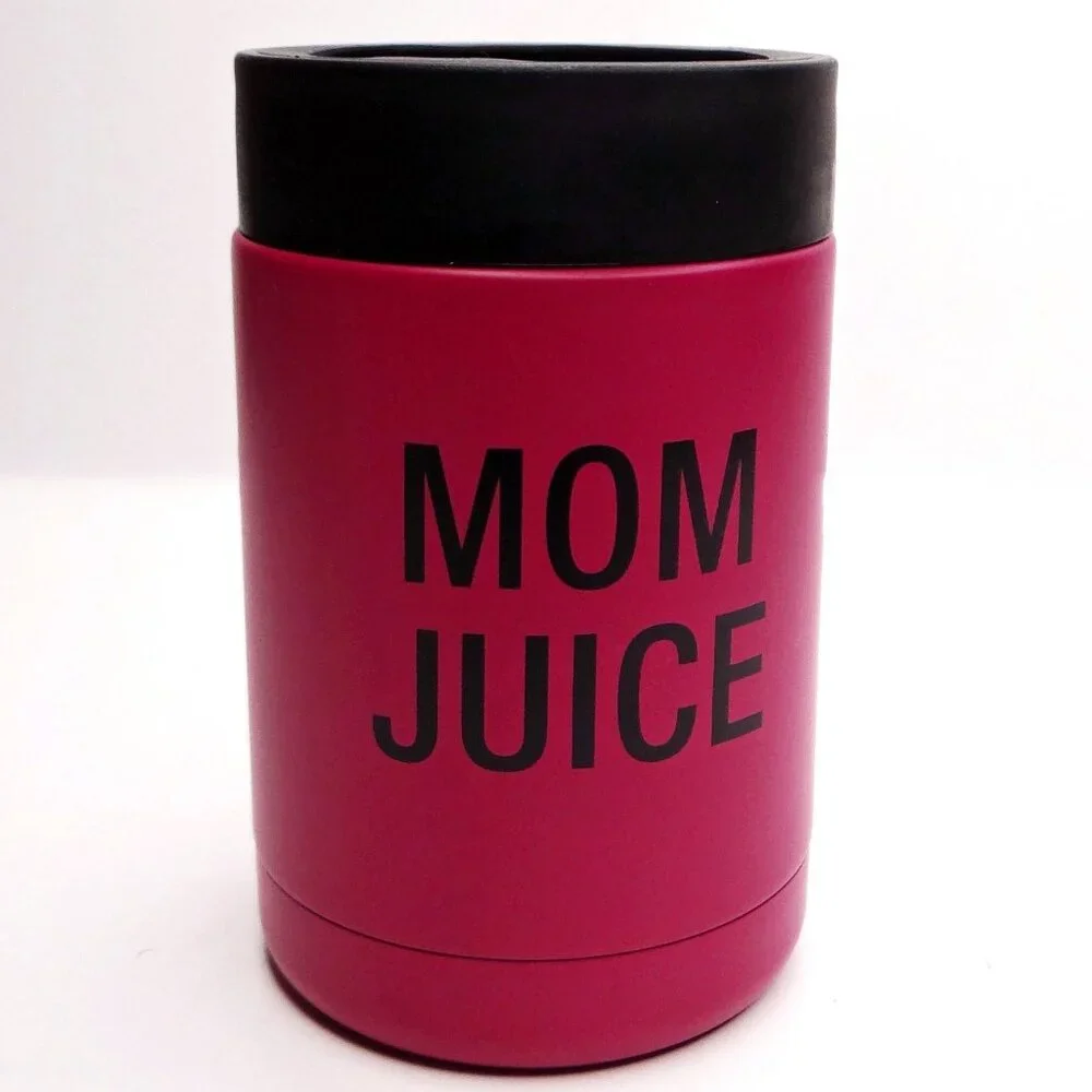 Mom Juice Can Cooler NEW! About Face Designs